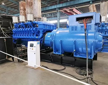 德科1800KW/10.5Kv高壓發(fā)電機應(yīng)用于某工廠項目